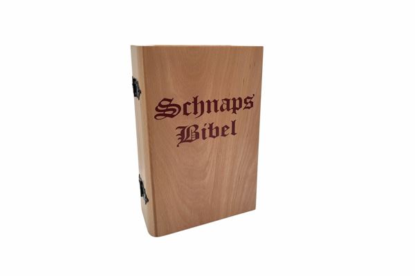 Schnapsbibel mit roten Druck